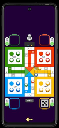 Ludo black : glow ludo offline - Screenshot 2