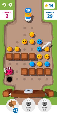 Royal Pop - Save the king! - Screenshot 1