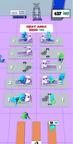 Gym Tycoon - Build a large gym - Screenshot 4