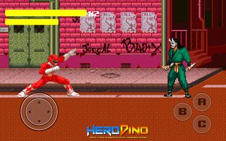 Hero Dino Ninja Ranger Retro - Screenshot 1