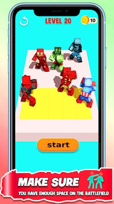 Hero Craft Fight Merge Master - Screenshot 1
