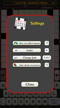 Movie Crosswords - Screenshot 4