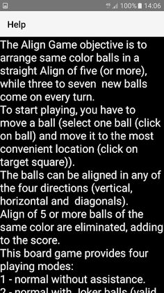 Align Lines solitare game - Screenshot 4