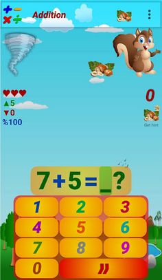 4 Operations Math Game - Screenshot 2