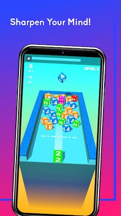 2048 Block Merge-3D Game Play - Screenshot 2