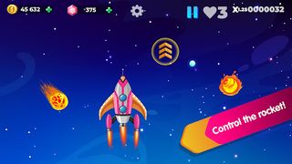 Rocket in Space: Running Games - Screenshot 1