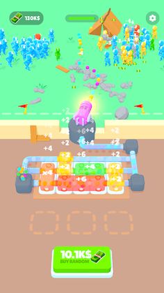 Button Crowd Battle - Screenshot 2