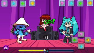 Smurf Cat шайлушай FNF Mod - Screenshot 1