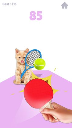 Meme Tennis Cat - Screenshot 2