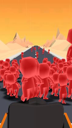 Escape crowd 3D - Screenshot 4