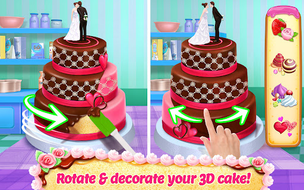 Real Cake Maker 3D Bakery - Screenshot 1