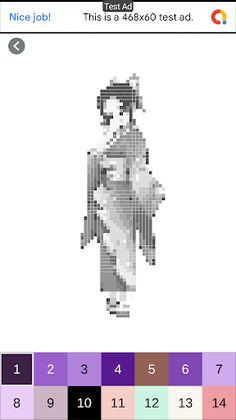 Demon Slayer Pixel Art - Screenshot 2