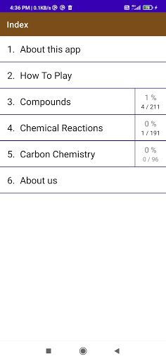 MGame: Chemical Compounds - Screenshot 2