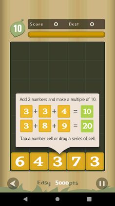 1020 Math Puzzle - Screenshot 2