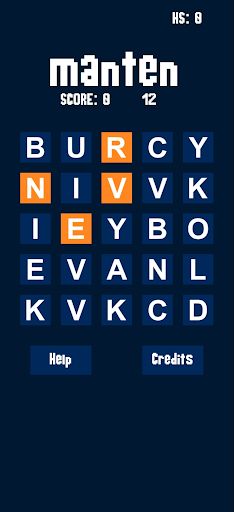 Manten - Word Game - Screenshot 1