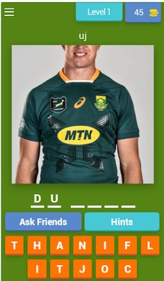 Springboks Players trivia - Screenshot 3