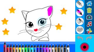 My Angela : Talking Coloring - Screenshot 1