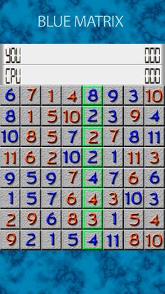 Blue Matrix - Screenshot 1