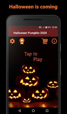 Halloween pumpkin clicker! - Screenshot 1