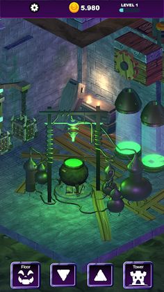 Idle Scary Tower - Screenshot 1