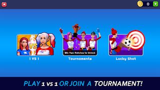 Women's Football Game - Screenshot 1