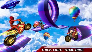 Super Hero Bike Race Mega Ramp - Screenshot 3
