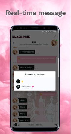 Blackpink Chat! Messenger Simu - Screenshot 4