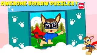 Super Puppy Paw Jigsaw Puzzles - Screenshot 3