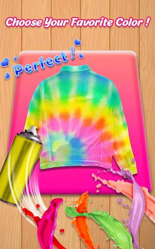Tie Dye Dress Up Game - Screenshot 3