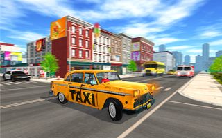 Car Taxi Simulator Taxi Games - Screenshot 1