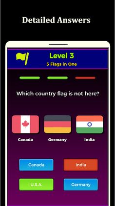 World Flags Quiz Game - Screenshot 2