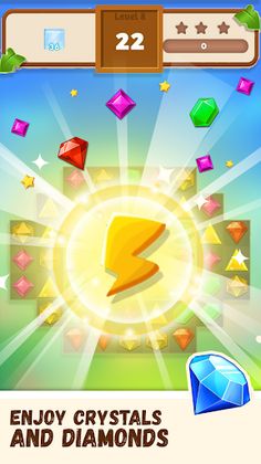 Jewel Wise - Match 3 Game - Screenshot 3