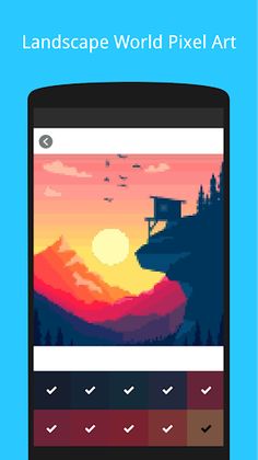 Landscape Art Color By Numbers - Screenshot 4