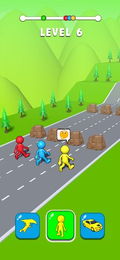 Shape Shift Car Game - Screenshot 1