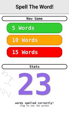Spell The Word - Screenshot 1