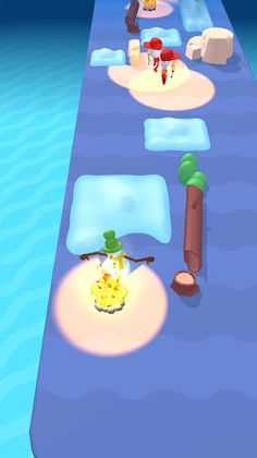 Snowman Rush - Screenshot 1