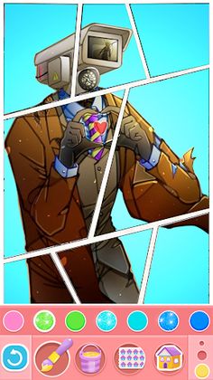 Skibydy Toilet Coloring Book - Screenshot 3