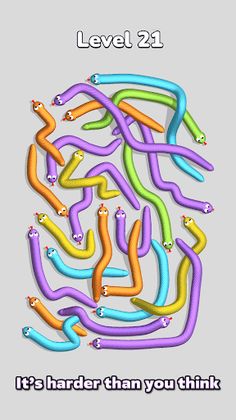 Twisted Snakes: Tangle Master - Screenshot 4