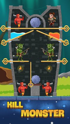 Hero Pin: Rescue Princess - Screenshot 2