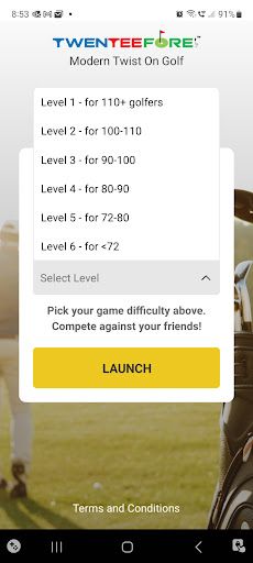 TwenteeFore! golf game - Screenshot 1