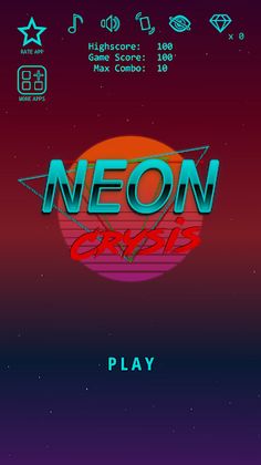 Neon Crysis - Focus Game - Screenshot 1