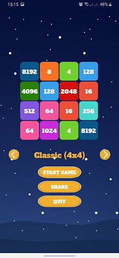 Game 2048 - Screenshot 2