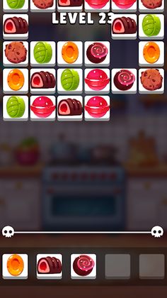 Chocolate Fudge  Match 3 Tiles - Screenshot 1