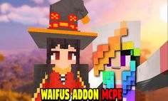 Addon Waifus for Minecraft PE - Screenshot 2
