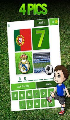 4 Pics 1 Footballer Quiz - Screenshot 1