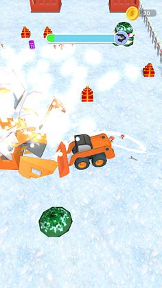 Growing Snowball 3D - Screenshot 2