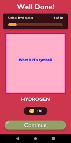 Periodic Table Challenge - Screenshot 2