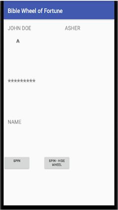 BibleWheelOfFortune - Screenshot 2
