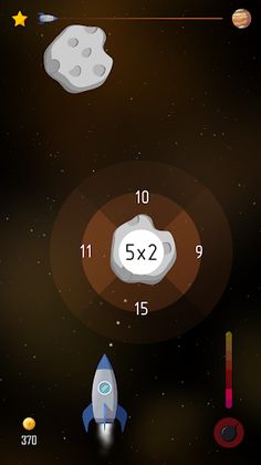 Space Math: Times tables - Screenshot 1