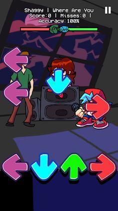 FNF VS Shaggy Funkin Mod - Screenshot 1